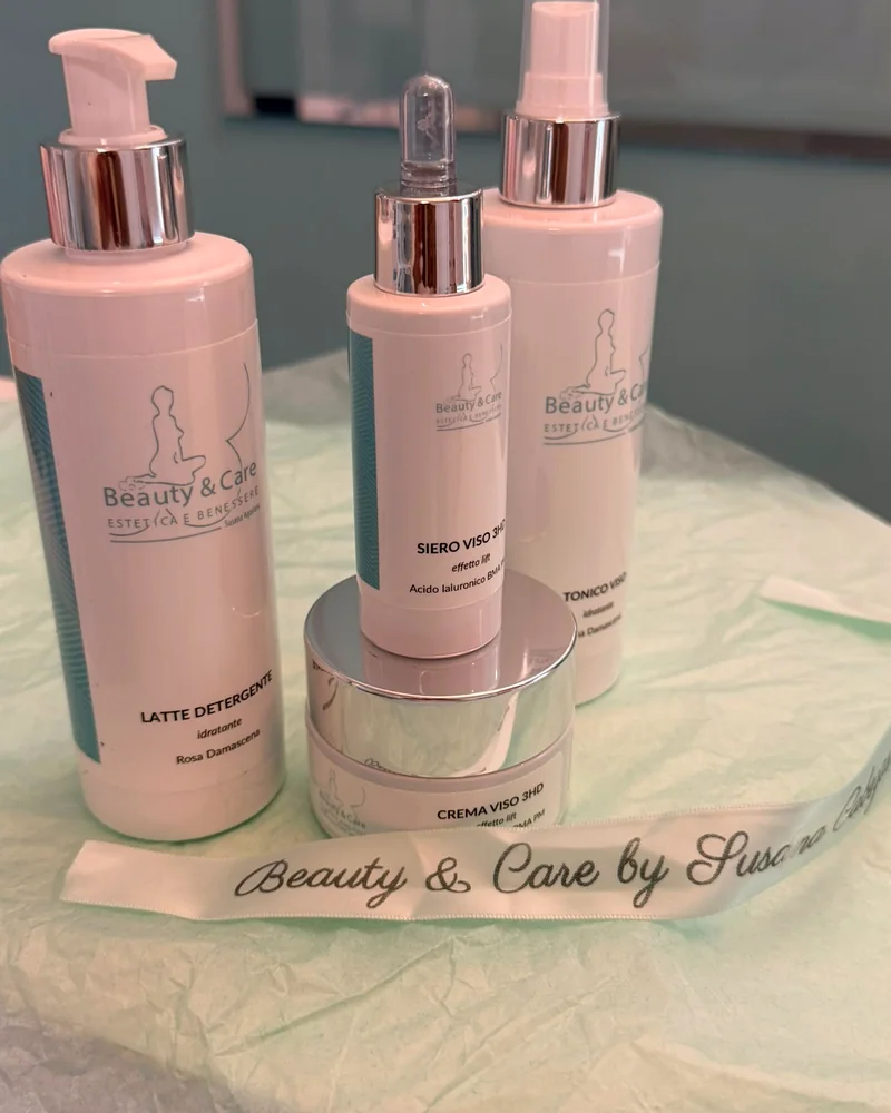 Latte detergente e crema viso — Estetica Beauty & Care